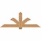 Ekena Millwork Redmond Smooth Timber Gable Bracket, Western Red Cedar, 72"W x 27"H x 3 1/2"D x 5 1/2"F, 9/12 Pitch GBW072X27X0406RED00SWR - alternate 1